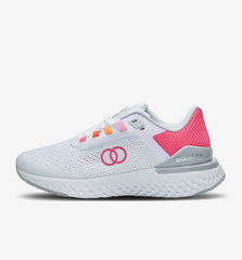 Tenis Nexus Kids Gris/Salmon para niña