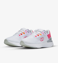 Tenis Nexus Kids Gris/Salmon para niña