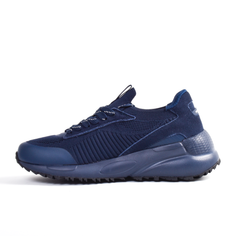 Tenis Boston Azul Para Hombre