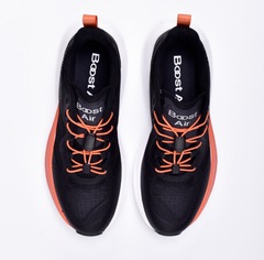 Tenis Max Fit Negro/Blanco para Hombre