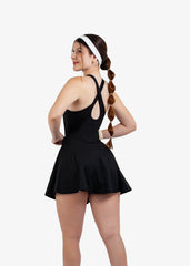 Black Match Dress de Mujer / TZ210