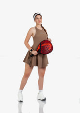 Mocha Match Dress de Mujer / TZ210