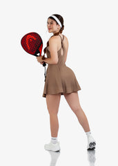 Mocha Match Dress de Mujer / TZ210