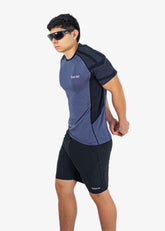 Camiseta Blue Strong Fit de Hombre / A8010-2