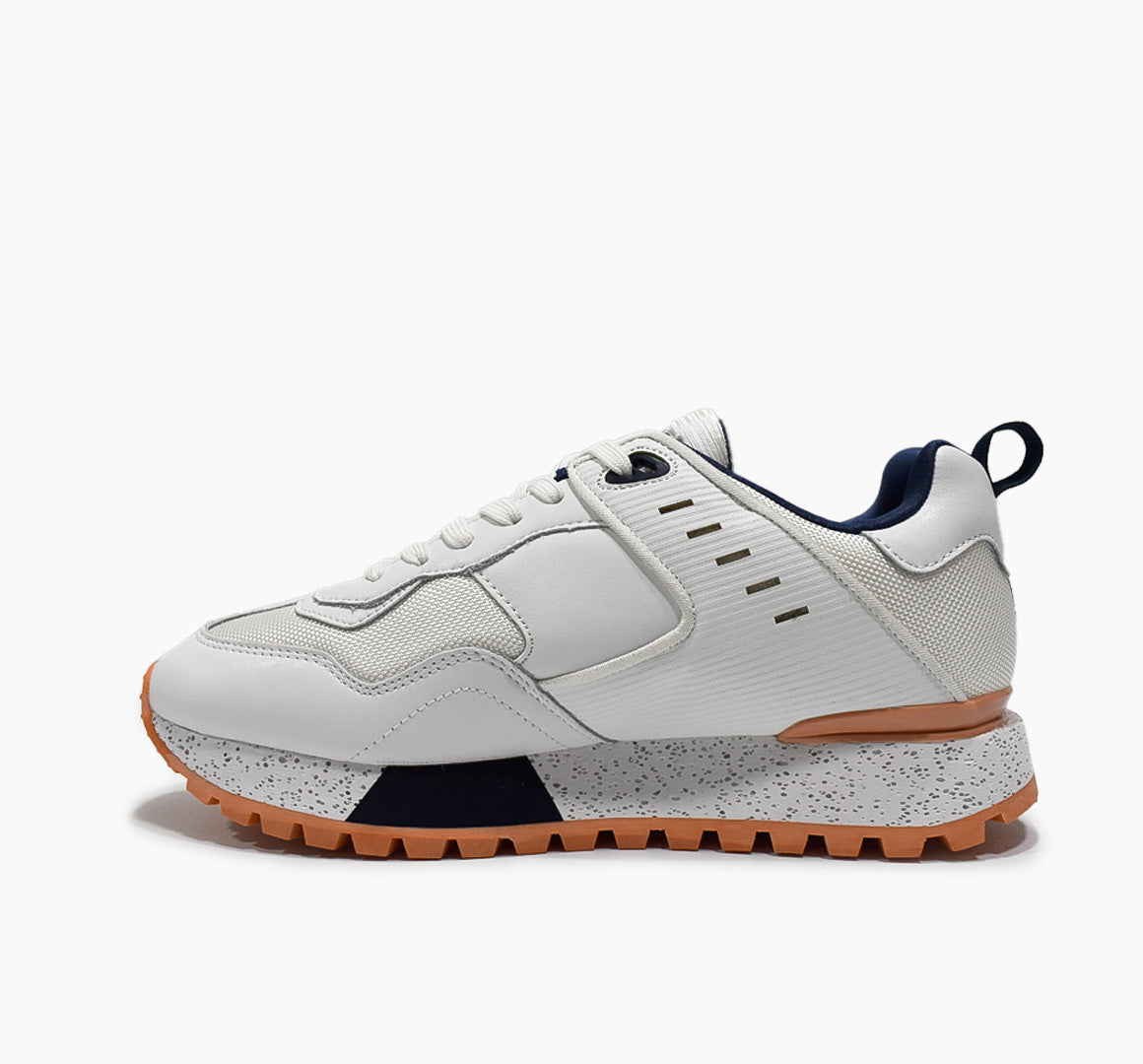 Tenis Monaco Blanco/Azul para Hombre