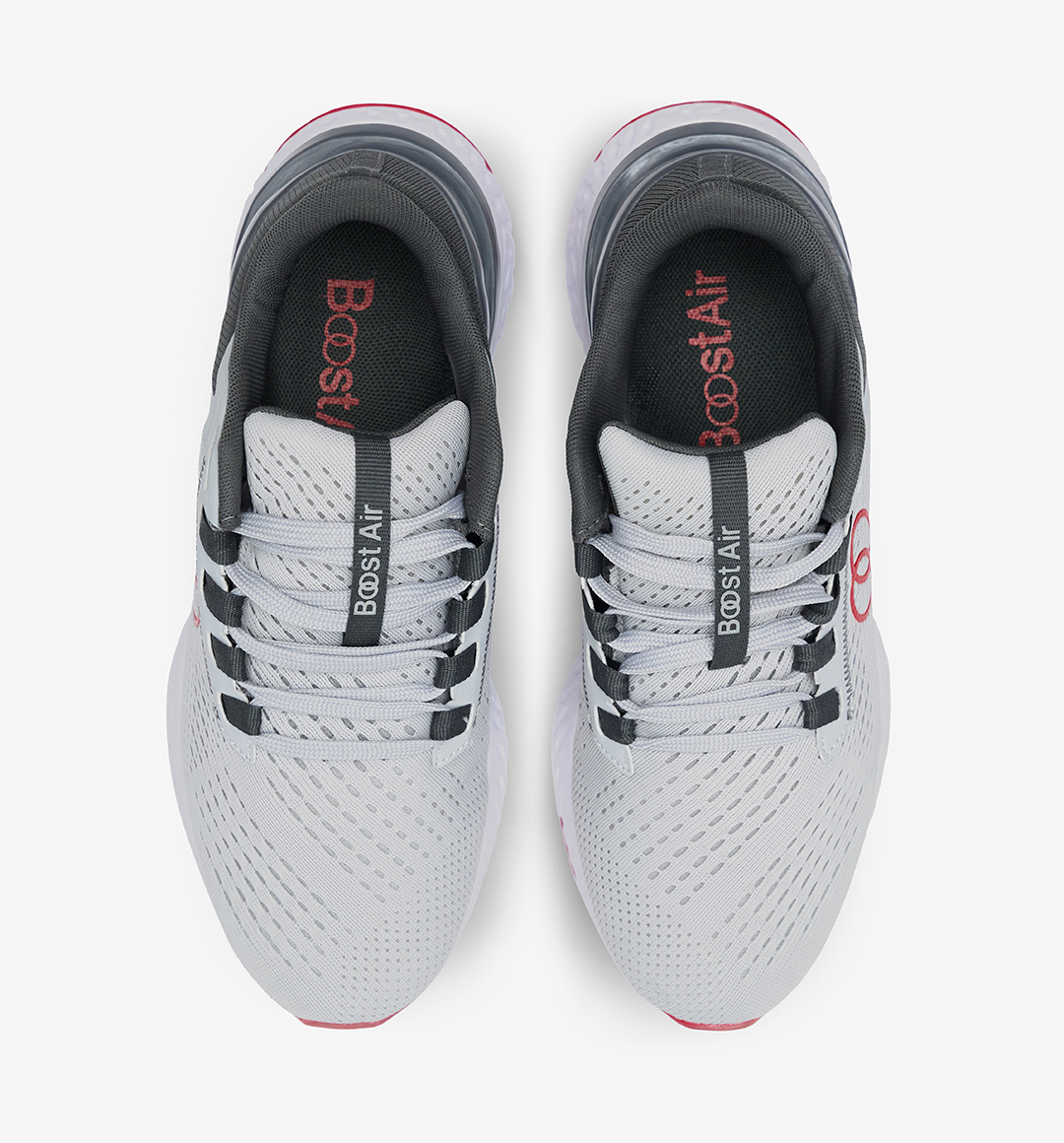 Tenis Nexus Gris/Rojo para Hombre