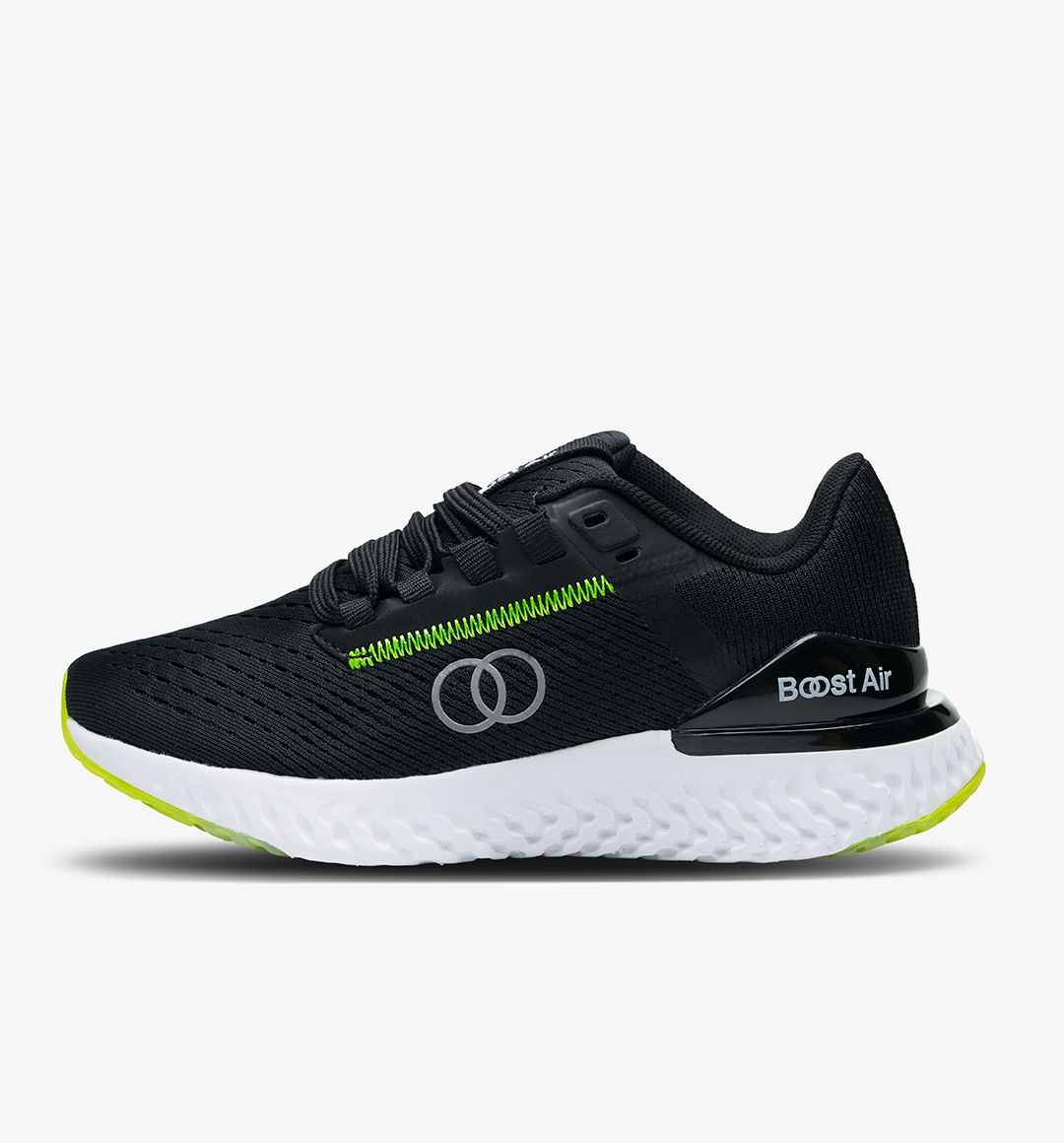 Tenis Nexus Kids Negro/Verde para niño