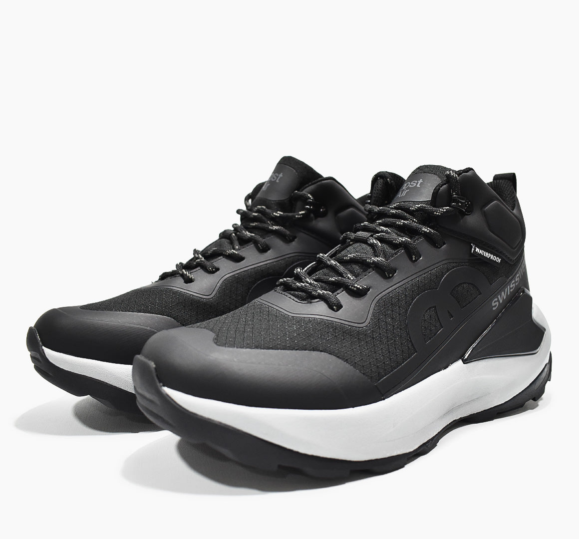 Sneaker tipo bota Berlin Negro/Gris para Hombre