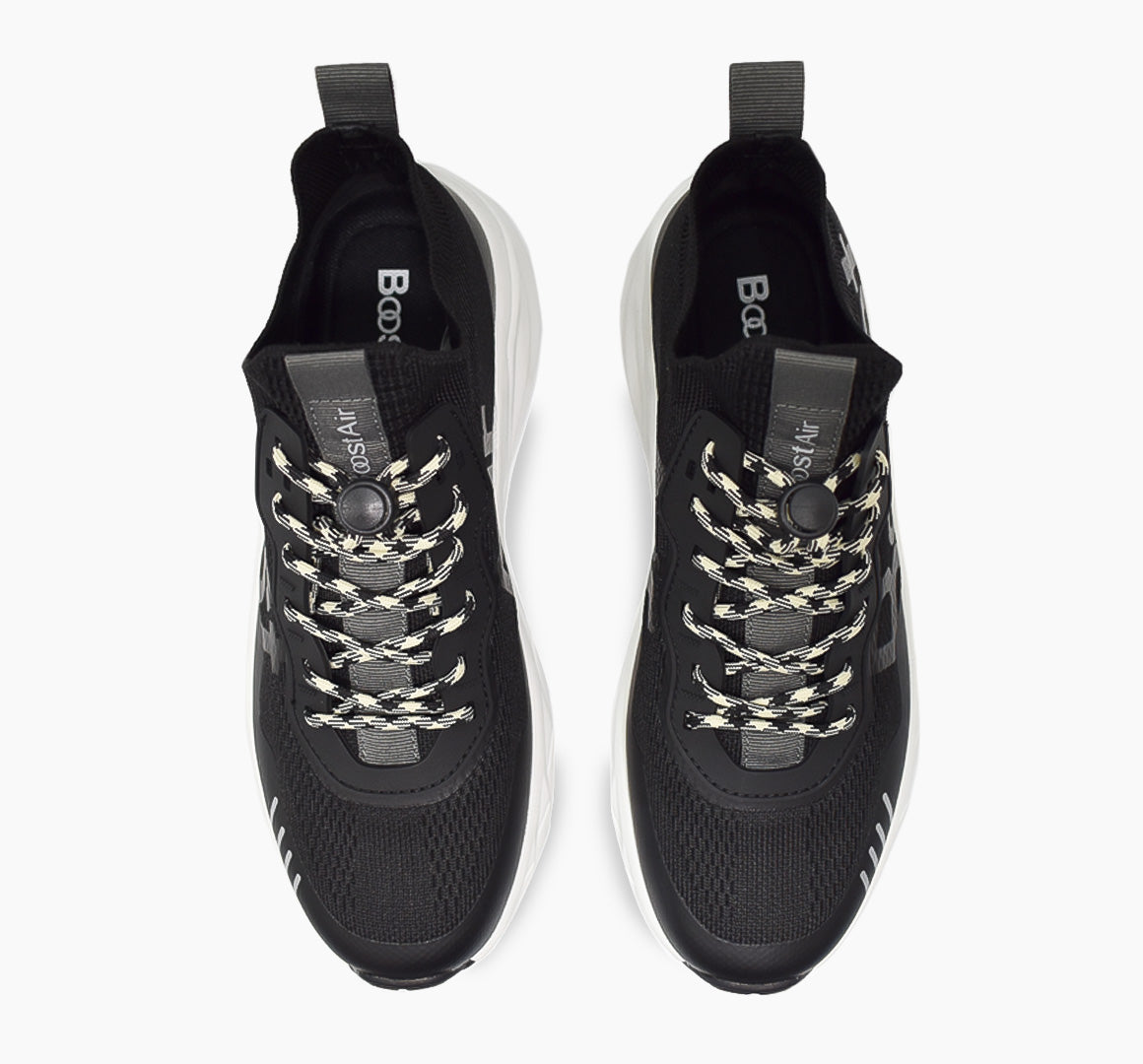 Tenis Belgium Negro/Blanco para Hombre