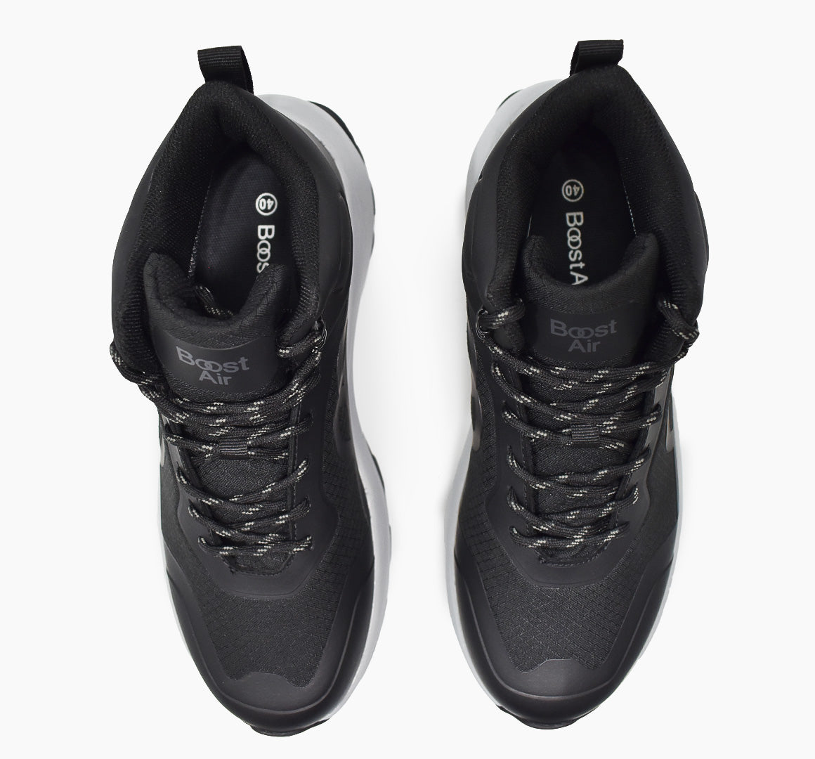 Sneaker tipo bota Berlin Negro/Gris para Hombre