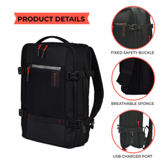 Morral Viajero Negro