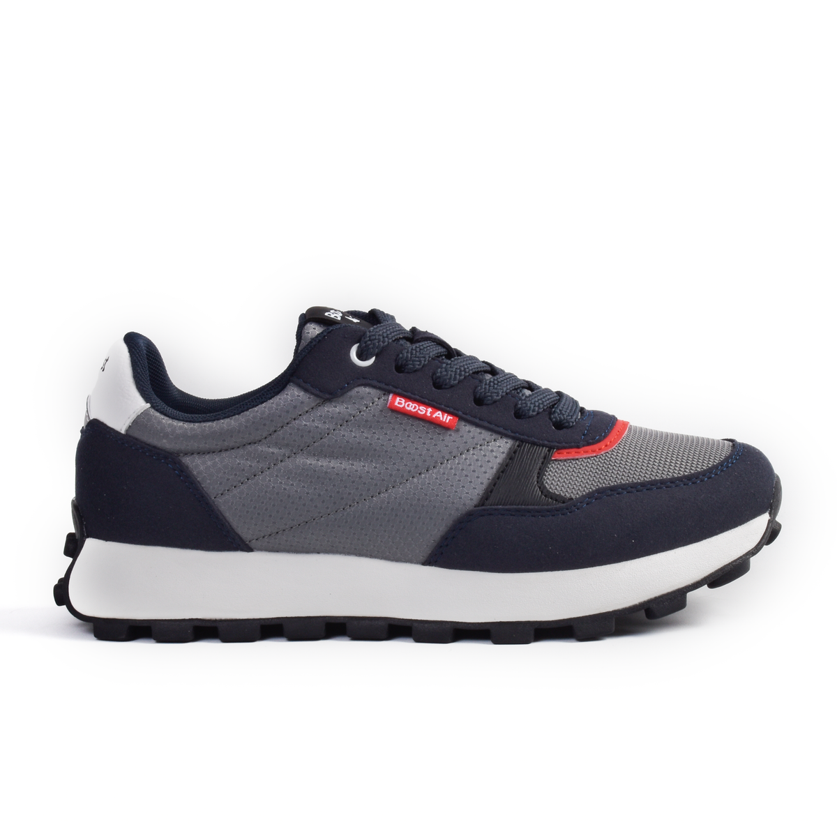 Tenis Lyon Gris/Azul para Hombre