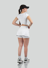White Skirt Set de Mujer / 8868+1385