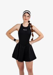 Black Match Dress de Mujer / TZ210