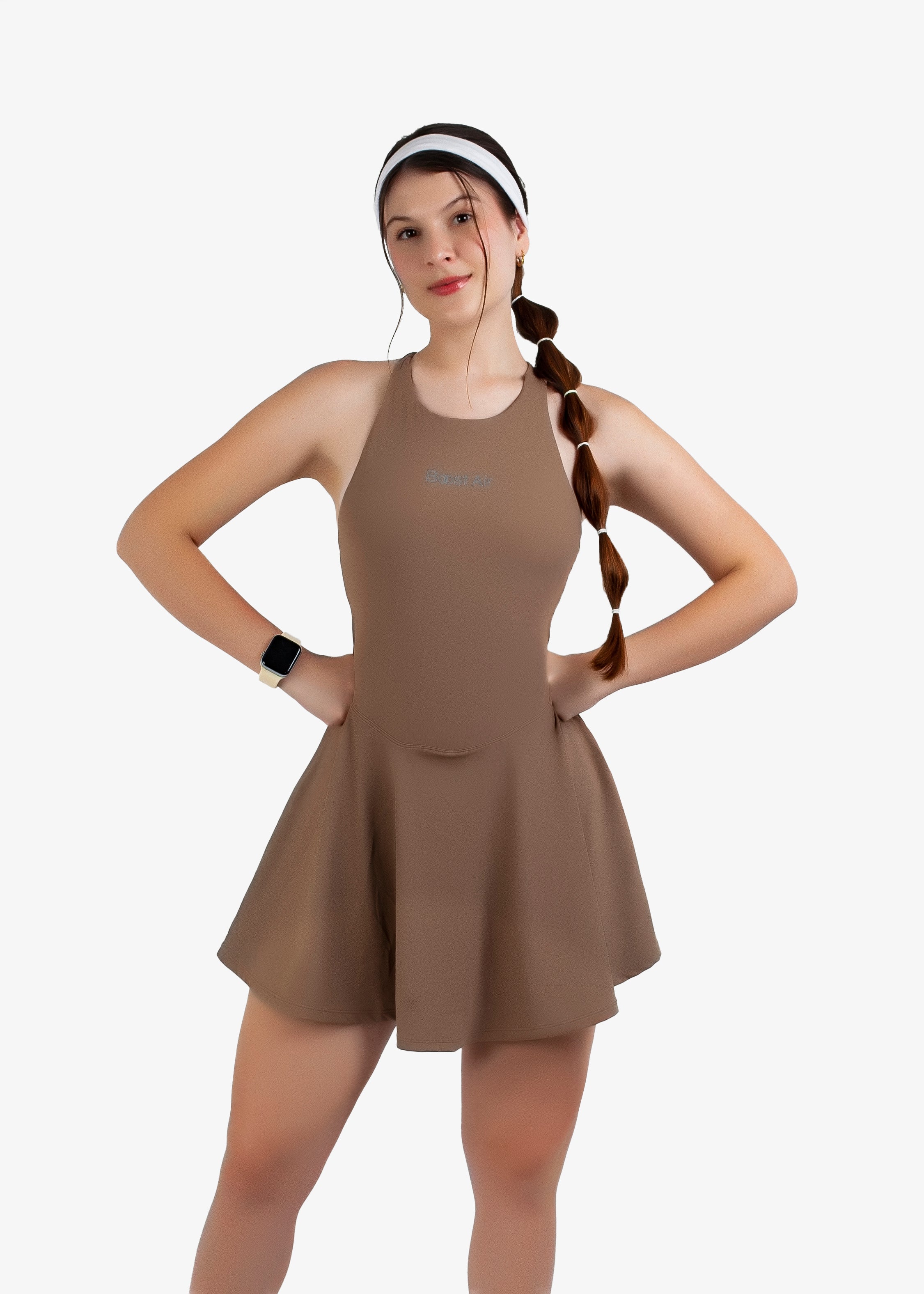 Mocha Match Dress de Mujer / TZ210