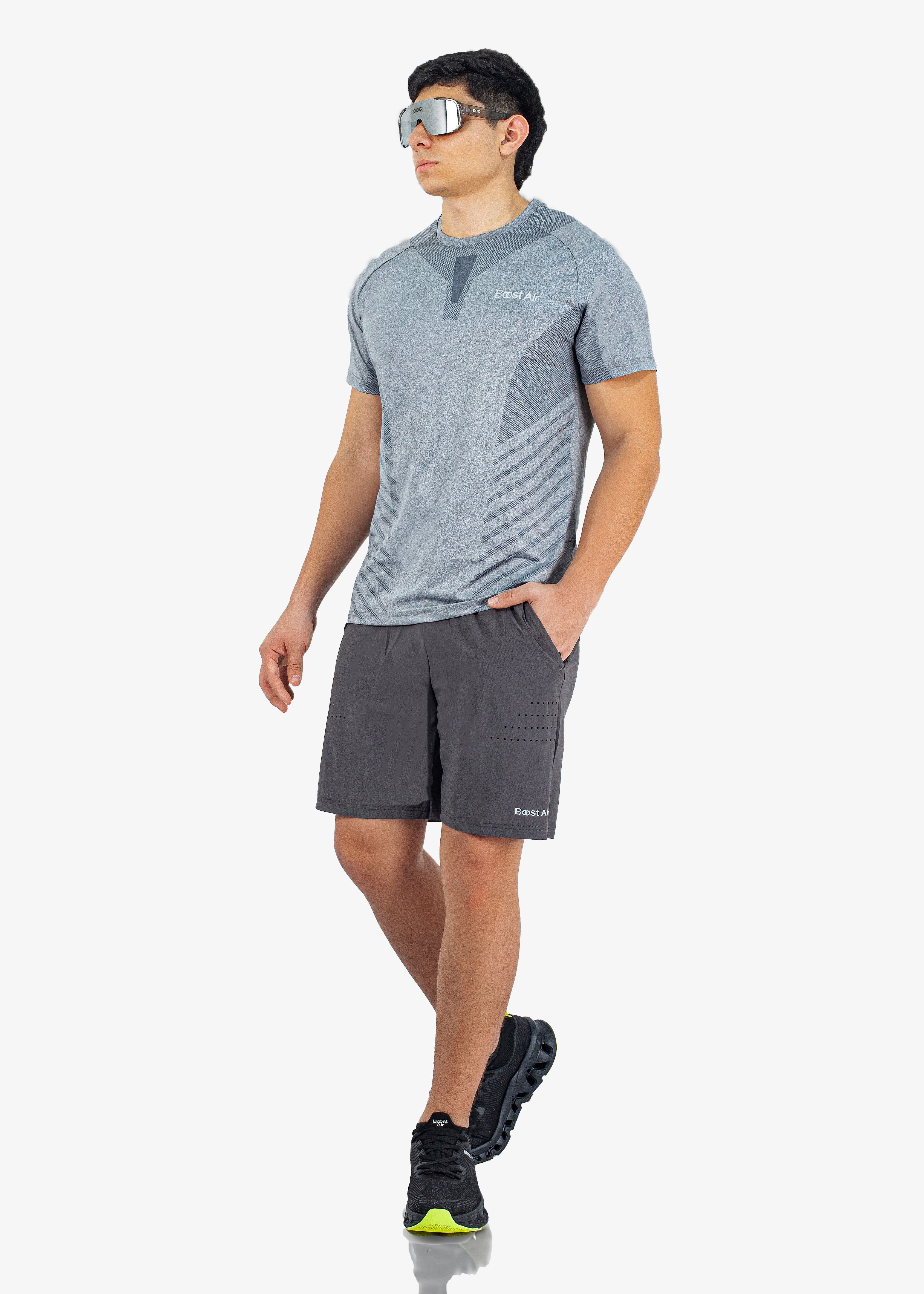 Camiseta Grey Performance de Hombre / A436-3