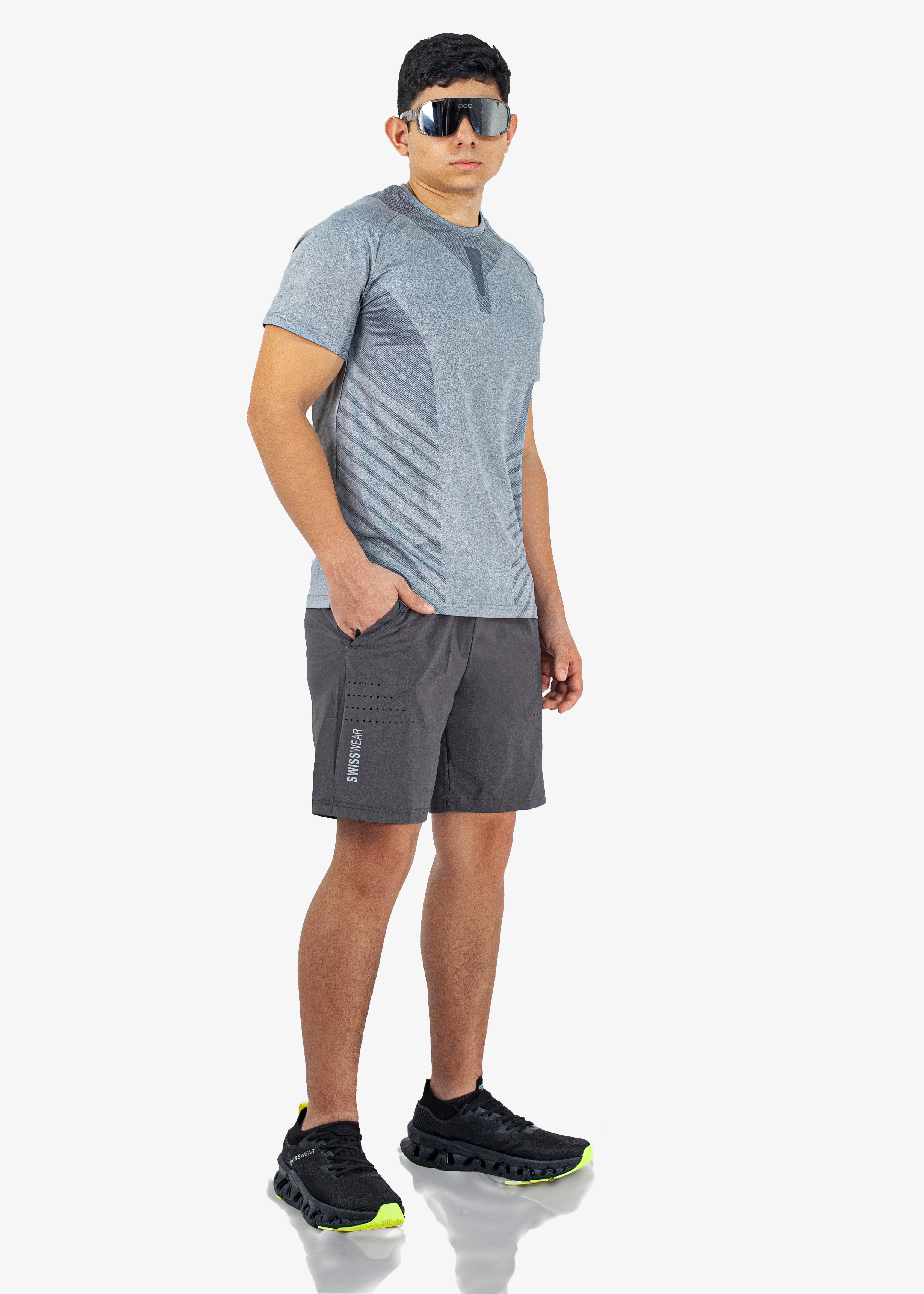 Camiseta Grey Performance de Hombre / A436-3