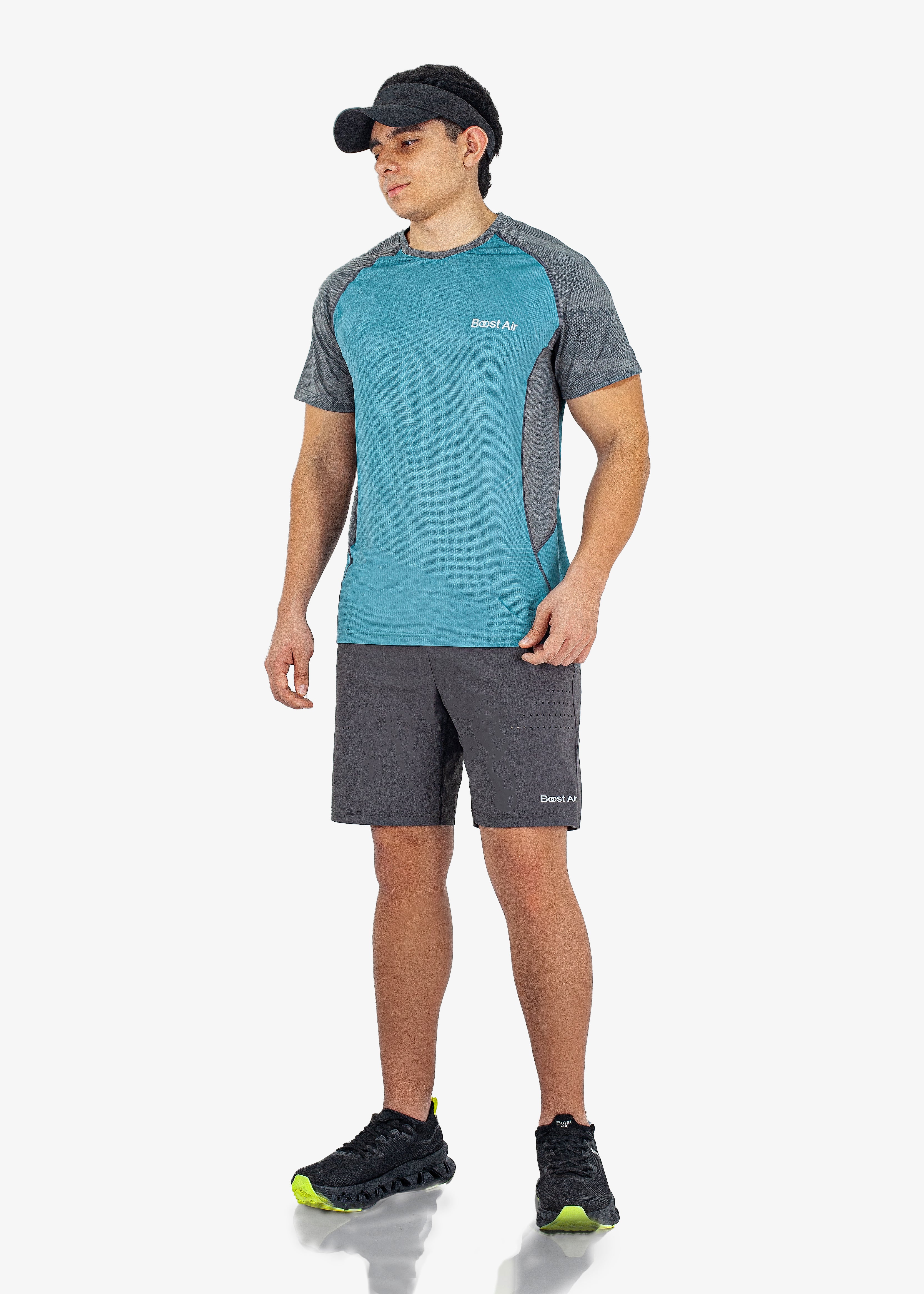 Camiseta Green Strong Fit de Hombre / A8010-3
