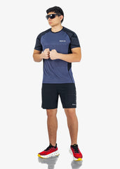 Camiseta Blue Strong Fit de Hombre / A8010-2