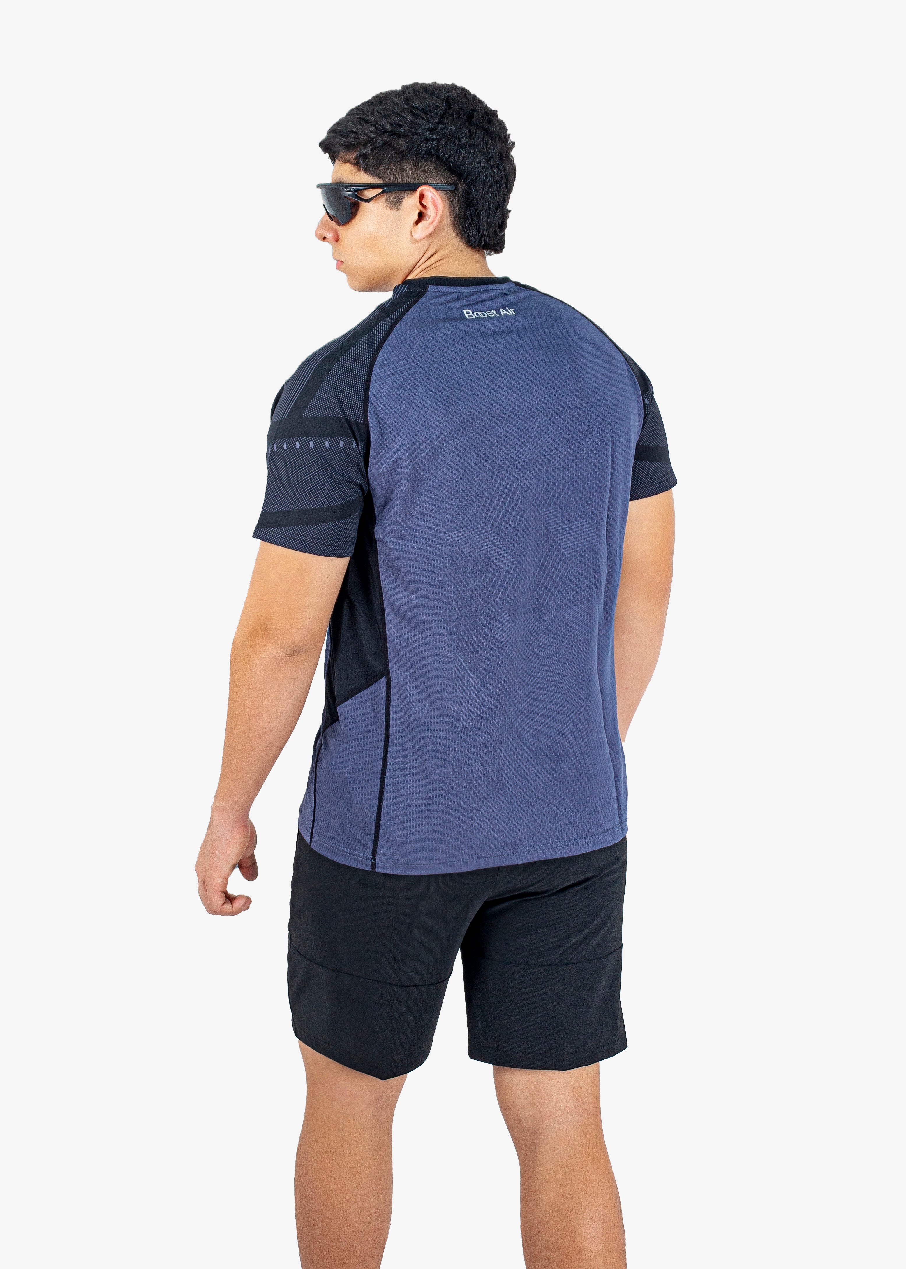 Camiseta Blue Strong Fit de Hombre / A8010-2